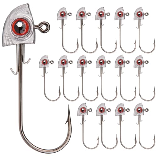 Fish Eye Swimbait Fishing Jig Heads for Bass Fresh&Saltwater