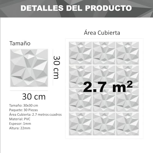 Consejos y comparativas para Comprar Molduras adhesivas PVC blanco los 10 mejores. 29 Imagen adicional