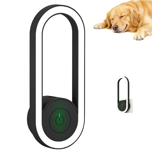 Upgrade Pawshield for Dogs & Cats, Indoor Home Guardian Device with Soft Indicator Light, Plug-in Ready, Chemical-Free & Non-Disruptive (Black-1PCS)