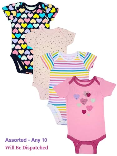 Image of TuddyBuddy 100% Cotton Romper /Bodysuit for Baby Girls