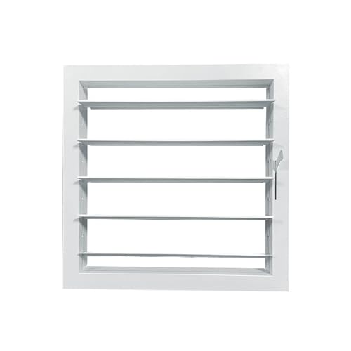 空気排出ダクトグリル グリルカバー 換気口 換気グリル 通気カバー 換気扇 虫よけ 防風 防雨 設置方法が簡単 ステンレス鋼 耐食 耐摩耗 実用 シンプル おしゃれ 自宅用 工業用 ブラインド 換気フード ルーバー (あなのいりぐち30*30cm) [並行