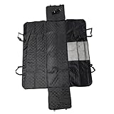 Base imperméable : Cette alèse auto pour chien est dotée d'un en tissu Oxford 600D dense, imperméable et résistant aux griffes, garantissant le maintien de sa forme et de son aspect neuf durablement. Son entretien est ultra rapide, un simple coup de chiffon suffit, offrant une solution pratique pour un mode de vie actif et une protection fiable des sièges de voiture lors des déplacements avec votre animal.
