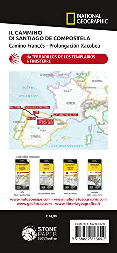 Cammino Di Santiago De Compostela 1:50.000. Da Leon A Finisterre (Vol. 2) - 2