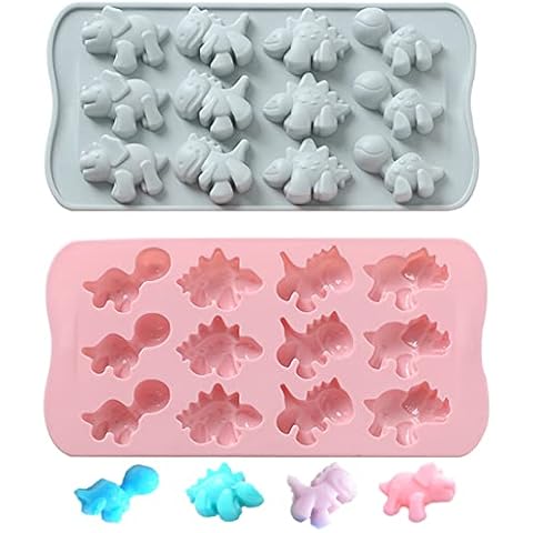 Moldes de Dinosaurio de Silicona para Dulces Blandos Cover