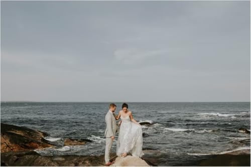 SHUZHXLZANGY Linen Suits for Men 2 Piece Slim Fit Linen Suit Wedding Casual Suits4