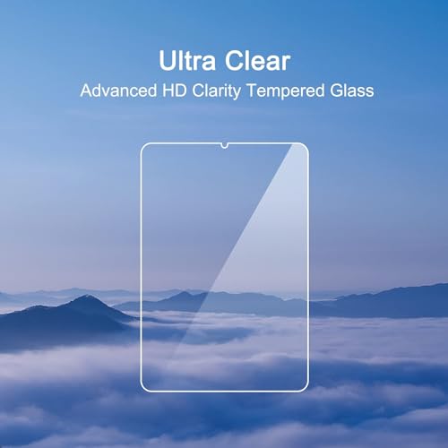 Image of VERTUS Premium Tempered Glass Screen Protector for iPad Mini 7 (2024), Mini 6 (2021) 8.3 inch