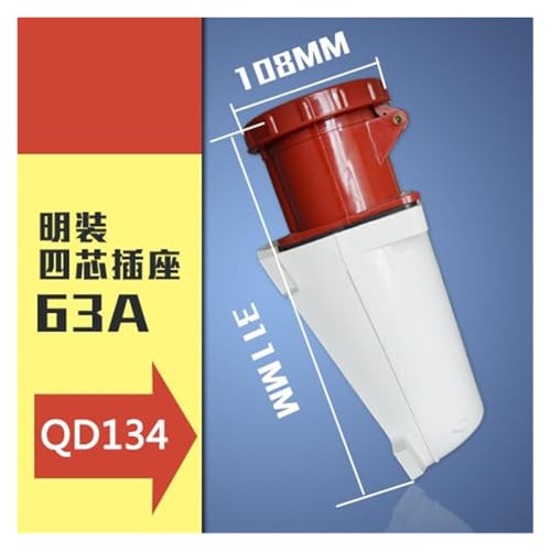 Enchufe impermeable IP67 de cuatro orificios resistente a explosiones 3