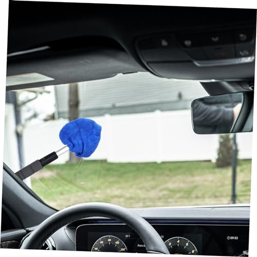 Gririw 05253183285578 10 Pcs Glass Cleaning Brush Set Inside Windshield Cleaner Tool Replacement Windshield Cleaning Cloth Car Windshield Cleaning Cloth Glass Wiper Multifunction Polyester thumb #4
