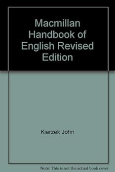 Hardcover Macmillan Handbook of English Revised Edition Book