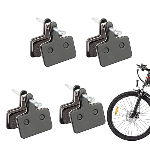 4 Paar Bremsbeläge Fahrrad,Fahrrad Bremsbeläge für Bike,Bremsklötze Fahrrad Fahrradbremsen für Shimano M315 M355 M415 M416 M445 M446 M525 M515 M975 C501 C601 T615 T675 B01 B01S usw