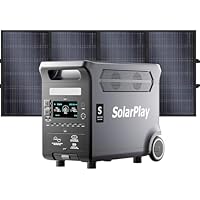 Amazon.co.jp: SolarPlay Q3600 ポータブル電源 3840Wh 大容量 長寿命