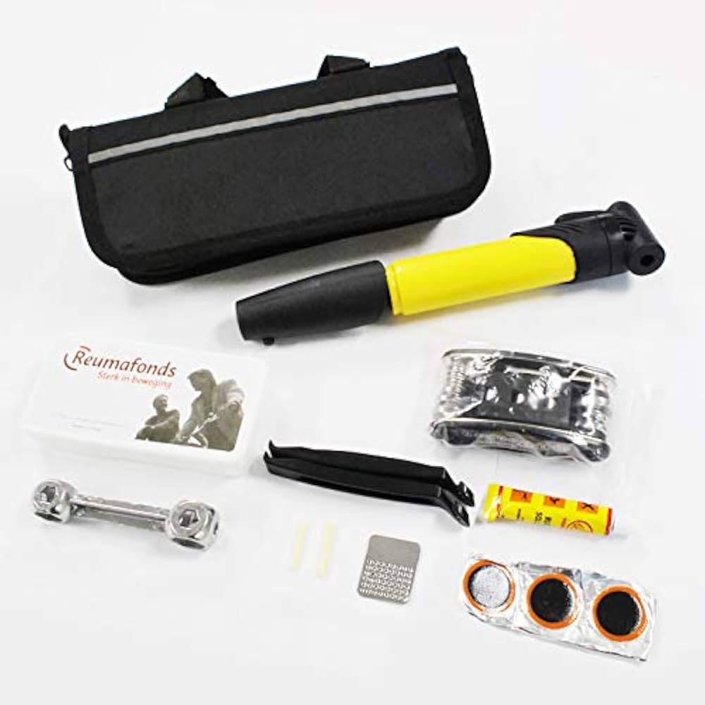 Amazon.co.jp: PHOENIX 自転車 パンク 修理 キット バイク