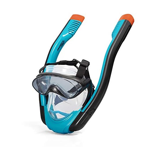 Hydro-Pro Seaclear Flowtech Snorkeling Mask Gafas De Natación, Unisex Niños, Multicolor, Talla Única