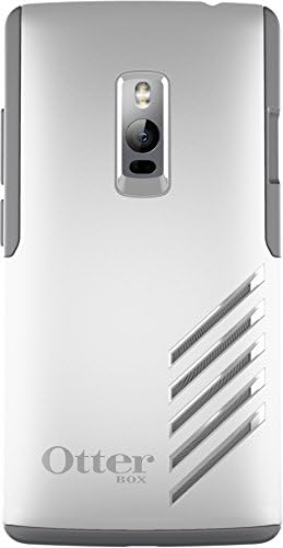 OtterBox Custom Cell Phone Case for OnePlus 2 (ONLY) - Retail Packaging - GLACIER (WHITE/GUNMETAL GREY)