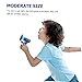 ERINGOGO 1Pc Mini Voice Changing Megaphone Lightweight Loudspeaker with Modes Fun Handheld Bullhorn for Birthday Parties Smooth Edges