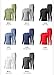 HUBGFEQ Men's and Teenagers' Thermal Underwear Set Simple Fashionable Long Sleeve Bottoming Shirt-Carbon Black-XL
