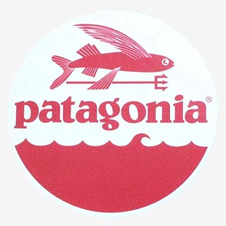 Amazon Co Jp Patagonia パタゴニア ステッカー Sticker トライデント フィッシュ 丸 円 おもちゃ