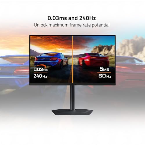 Image of GIGABYTE - MO27Q2-27 QD-OLED Gaming Monitor - QHD 2560x1440-240Hz - 0.03ms GTG - AMD FreeSync Premium Pro - Type C KVM - HDMI, DP - Height Adjustable - Black