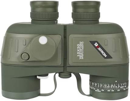 Outbound Long Range Pursuit Binoculars 10x50: What You Didn't Expect 2 BOSTRON 10X50 Marine Binoculars for Adults with Rangefinder & Compass, Phone Adapter, Military IPX7 Floating Waterproof Binoculars with BAK4 Prism FMC Lens for Sailing Boating Navigation Bird Watching
