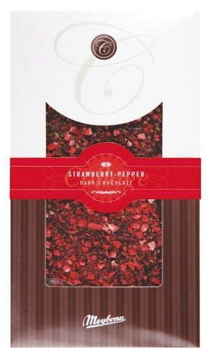 Meybona Zartbitterschokolade Erdbeer-Pfeffer Tafelschokolade 100 gr Cover