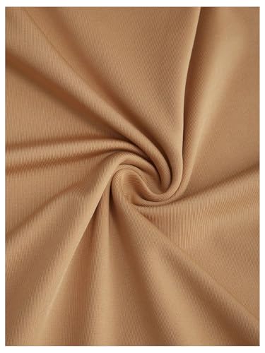 Chic Plus Size Two-Piece Office Set in Mocha - Image 5