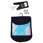 Ho Stevie! FRP Thruster (3) Surfboard Fins - Stronger Than Regular Nylon Fins - Performance and Maneuverability - Includes Travel Case, Screws, Wax Comb and Fin Key - Image 4