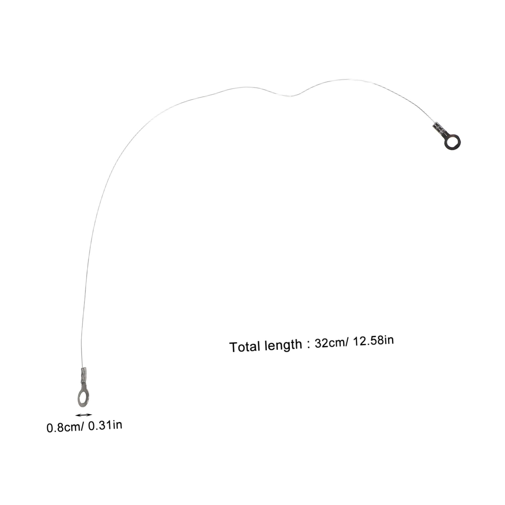 Alipis 12pcs Cake Divider Slicer Wires Professional Stainless Steel Cake Cutting Tool Easy to Replace for Home Bakers