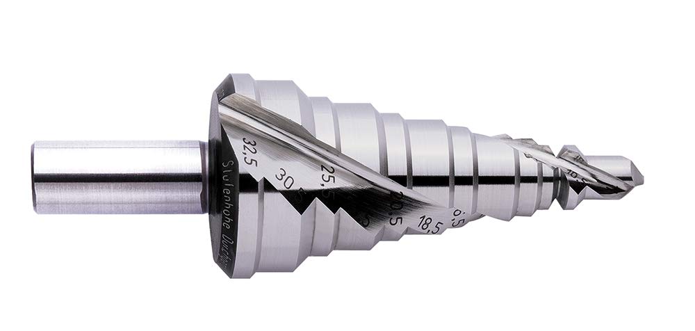 Exact Multicolor 05310 Step Drill Hss Spiral Flute With Split Point For Metric Cable Connections