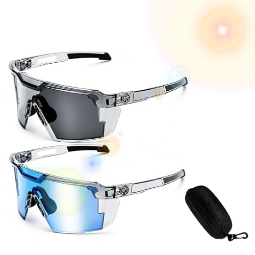 Jwhniu UV400 Photochromic Polarized Safety Glasses, 2027