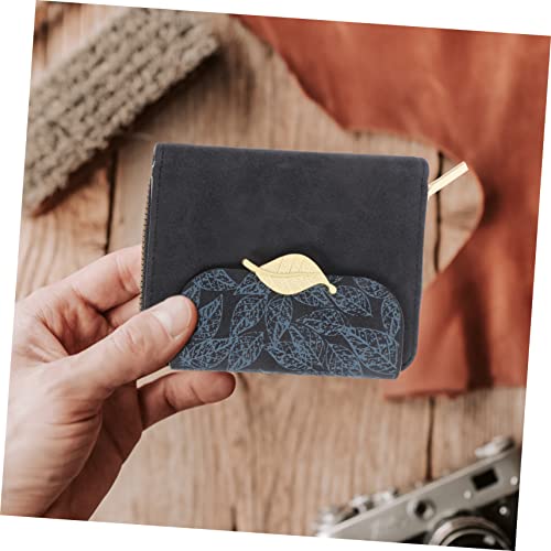 Gatuida Women Pu Leather Clutch Wallet Zipper Closure Floral Print Design Compact Credit Card Holder for Daily Use and Travel3