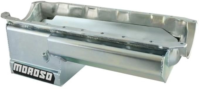 Moroso 21049 Steel Wet Sump Oil Pan for Chevy Big-Block Engines