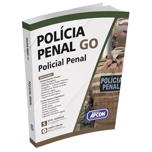Apostila Polícia Penal de Goiás (PPGO) 2024 - Policial Penal