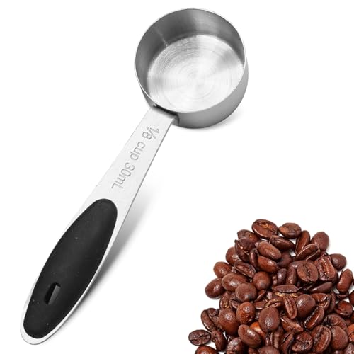 Vaso medidor Jiozermi de acero inoxidable 30 ml con mango miniatura 1