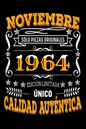 CUADERNO, NOVIEMBRE 1964, 58 Años Siendo Genial: Regalo de 58 cumpleaños para mujeres y hombres, ideas de 58 cumpleaños Regalo un cumpleaños divertido Regalo , regalo de 58 cumpleaños para él/ella.