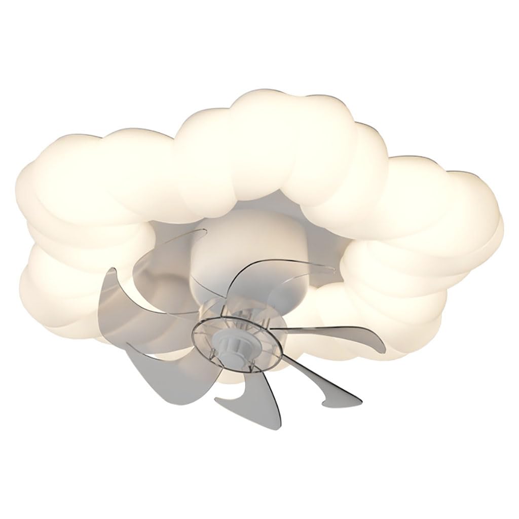 Ventilateur de plafond spectre complet doux comme un nuage de chambre