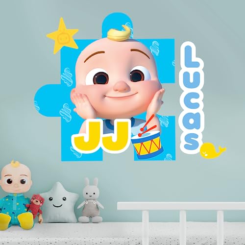 Vinilo Decorativo Personalizado CoComelon para Pared