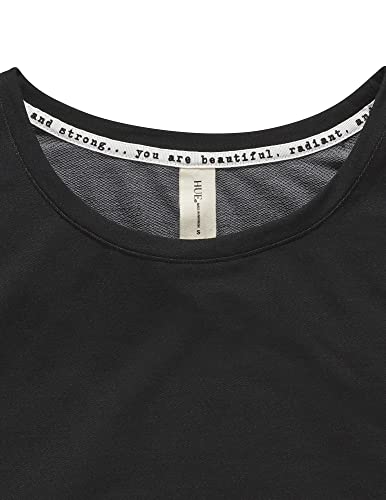 Image of HUE Women's Solid French Terry Long Sleeve Lounge Tee