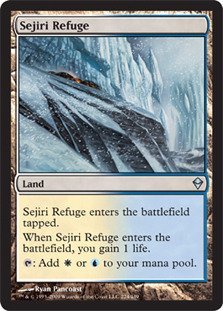 Magic: the Gathering - Sejiri Refuge (224) - Zendikar