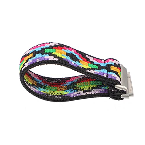 Obuyke 1Pc Cinta De Náilon Pulseiras De Substituição Pulseira De Relógio Estirável Pulseira De Relóg