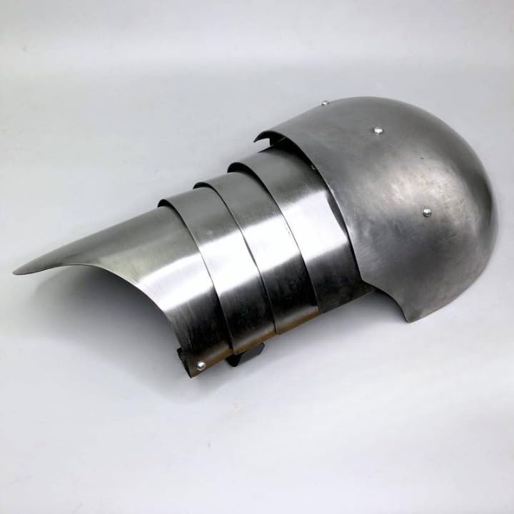 Medieval Segmented Shoulder Guard for Buhurts Steel Pauldrons Armor Costume for Halloween Cosplay