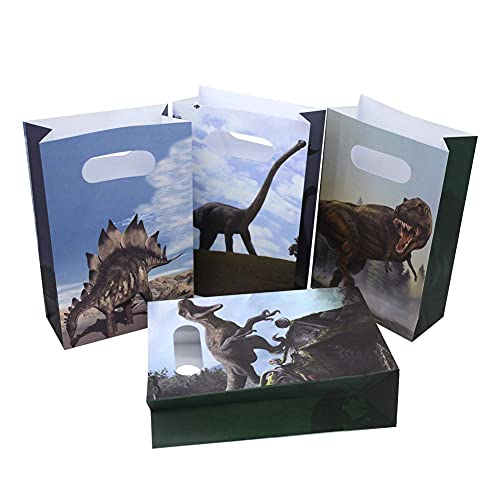 Friday Night Dinosaur Party Favor Bags-Jurassic World Treat Candy Goodies Bag For Birthday Baby Shower Party(24 Pcs) #TOP3