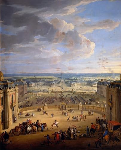 Tableau impressions d'art mural Versailles écuries royales poster Jean Baptiste