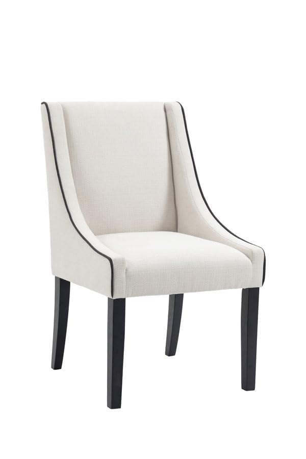 MY Furniture Chatsworth Dining Chair – Two Tone Calico beige line...