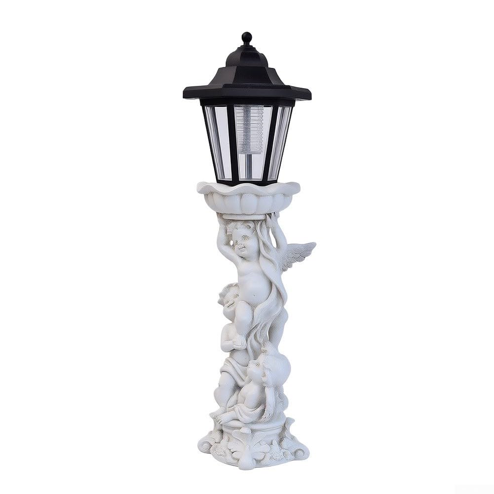 Statuetta solare dipinta a mano, 38 cm, per giardino