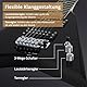 Rocktile MG-3013 Blade E-Gitarre Black