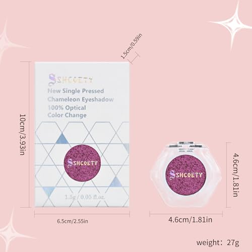 Adriana Nicole Cosmetics Eyeshadow, Adriana Nicole Eyeshadow, Adriana Nicole Makeup, Single Eye Shadow Adriana Nicole, Color Shifting Eyeshadow, Single Eye Shadows, Ethereal Eyeshadow (7#) - Image 6