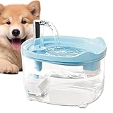Fontana Acqua Gatti - Distributore Acqua per Cani e Fontana Bere Gatto - Abbeveratoio Automatico 1 5L Per Animali Per Alimentazione E Bere Piccoli Animali Da Interno Gattini E Cuccioli