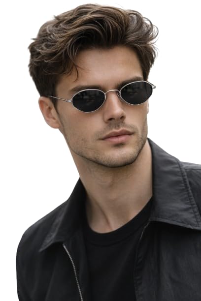 Cat eye metallic sunglass for men and women-image-14