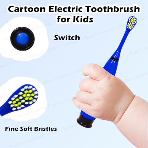Image of FunBlast Cartoon Electric Toothbrushes for Kids