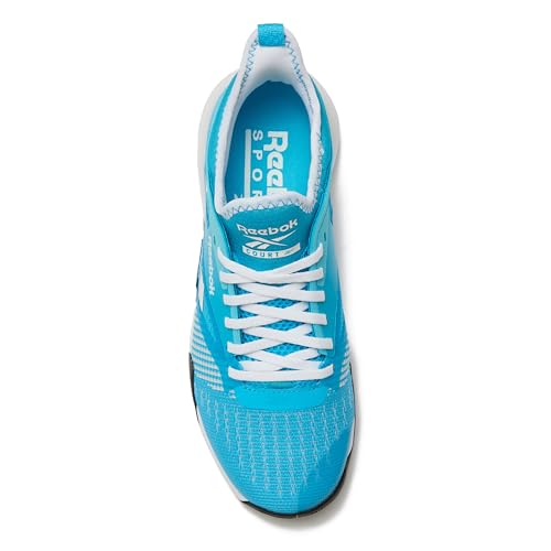 Reebok Nano Court Sport Men's Pickleball or Tennis Shoes for Men, Future Cyan/Footwear White/Black, 11